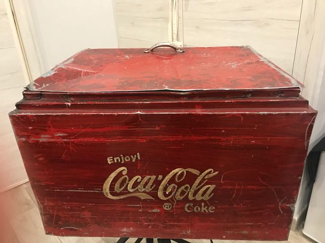 Nevera antigua Cocacola
