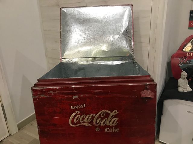 Nevera antigua Cocacola