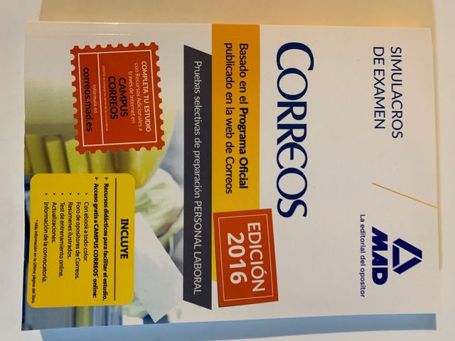 Temario Oposiciones Correos