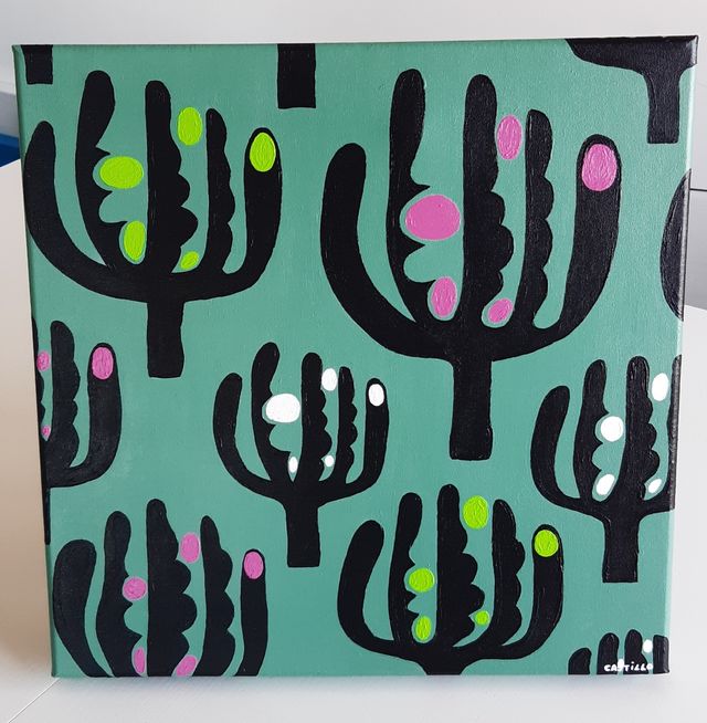 Cuadro acrílico 40 x 40 cm