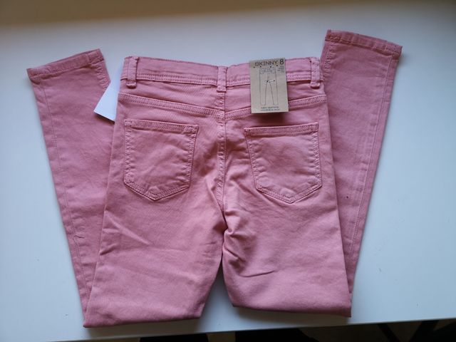 Vaqueros rosas Kiabi 8 años