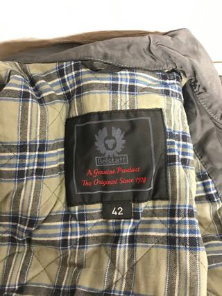 CAZADORA GRIS BELSTAFF T. 42