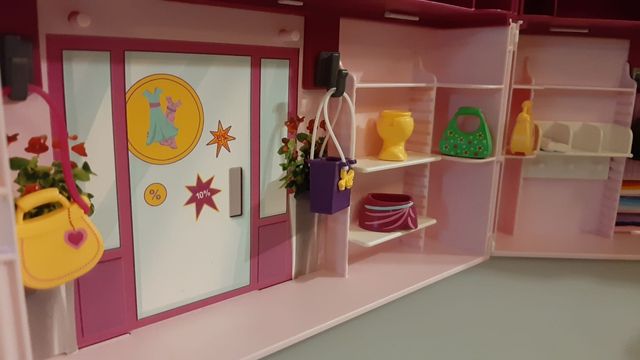 Maletín tienda de moda Playmobil