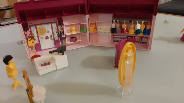 Maletín tienda de moda Playmobil
