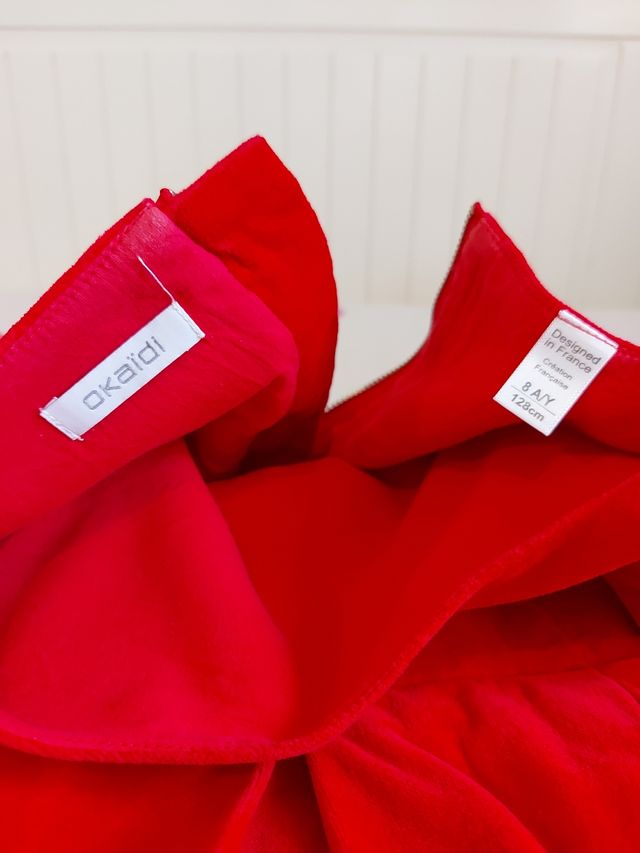 Vestido Terciopelo niña