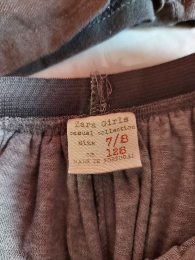 Conjunto falda y camiseta niña