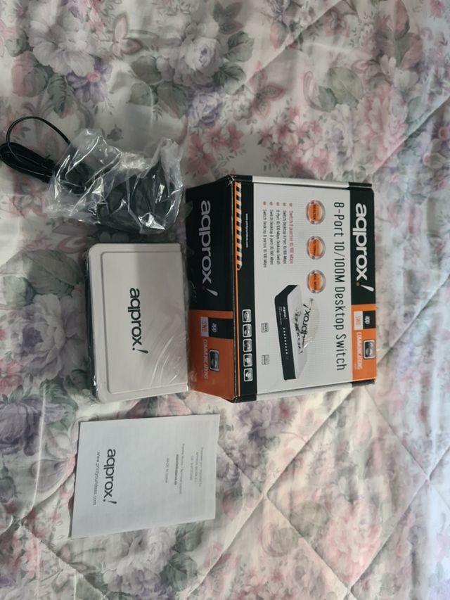 switch 8 puertos 10/100mbps