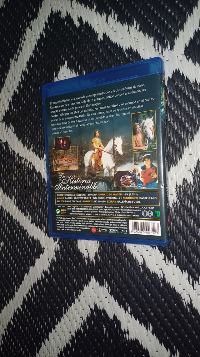 la historia interminable blu ray descatalogado