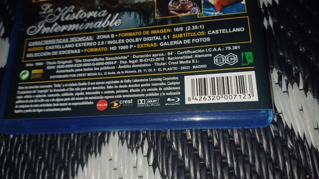la historia interminable blu ray descatalogado