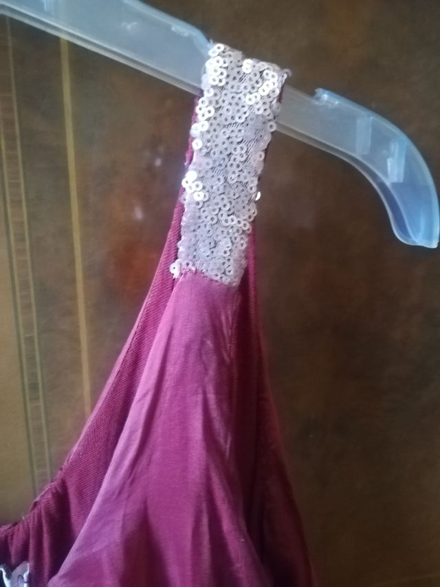 Vestido tipo seda