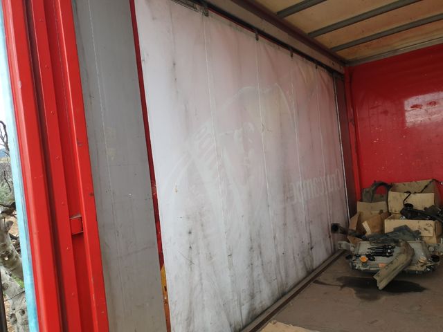 caja botellero, con lonas de corredera