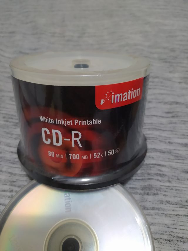 Tarrinas de CD-R y DVD-R Nuevos