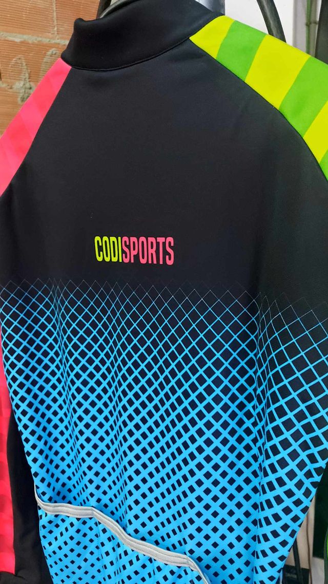 Chaqueta Codisport -Mix Polaris Fluo