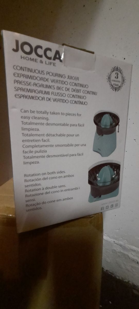 Exprimidor eléctrico 40w