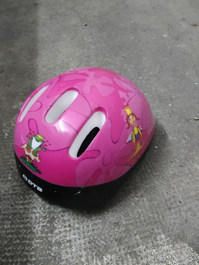 Casco bici niña