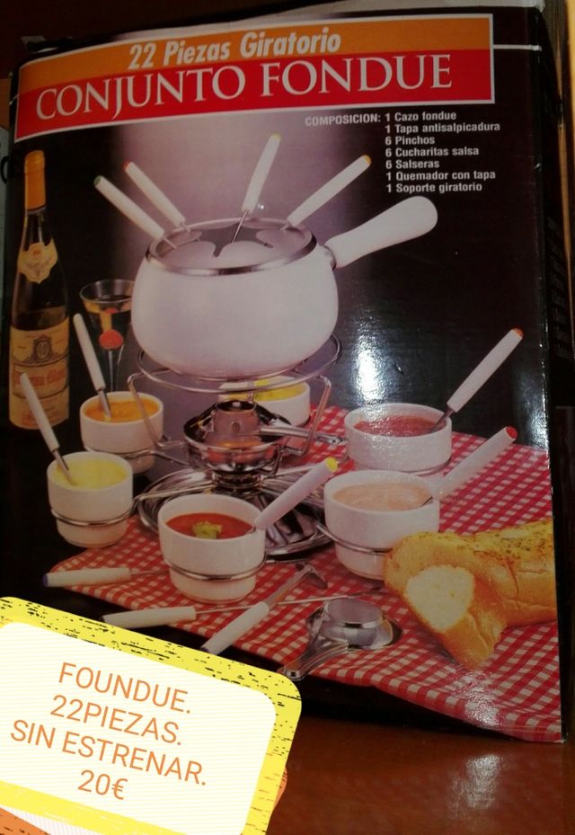 Fondue nueva a estrenar.