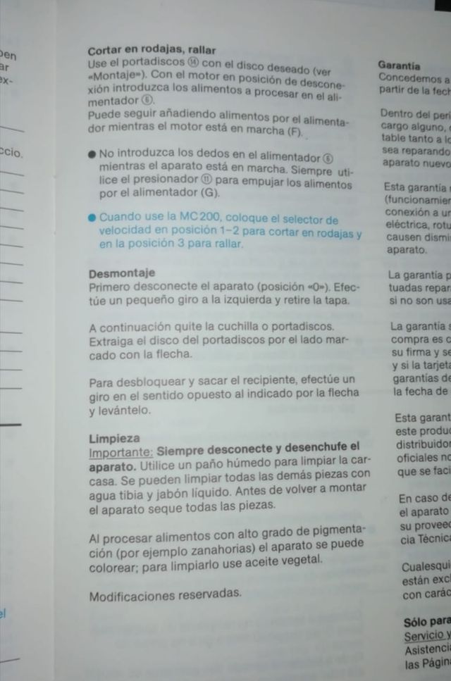 Procesador de alimentos Braun