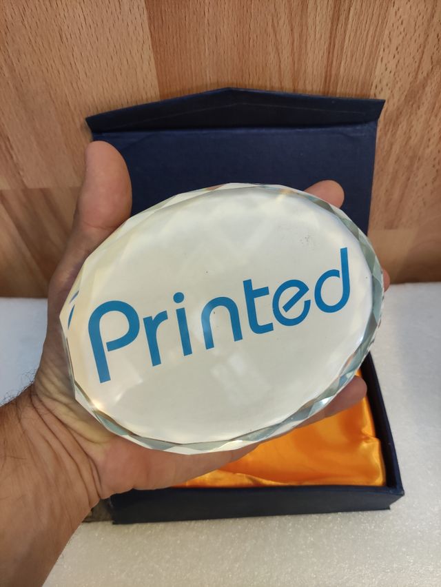 Piezas de cristal alta calidad para foto, grabar