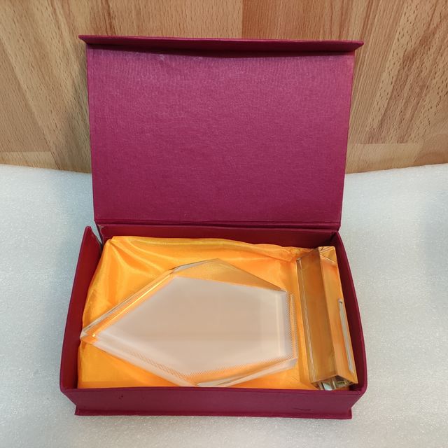 Piezas de cristal alta calidad para foto, grabar