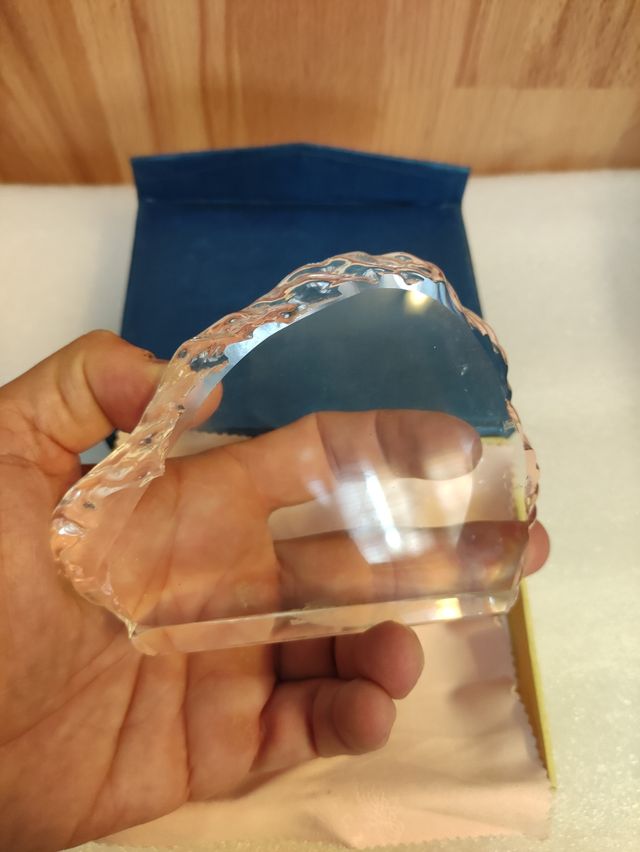 Piezas de cristal alta calidad para foto, grabar