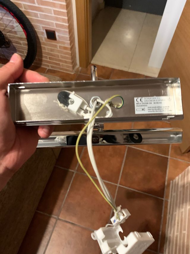 Aplique de pared para cuadros