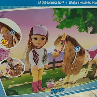 nancy un dia a caballo