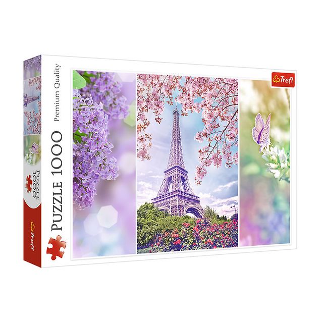 Puzzle Premium Quality Primavera en Paris 1000 pie
