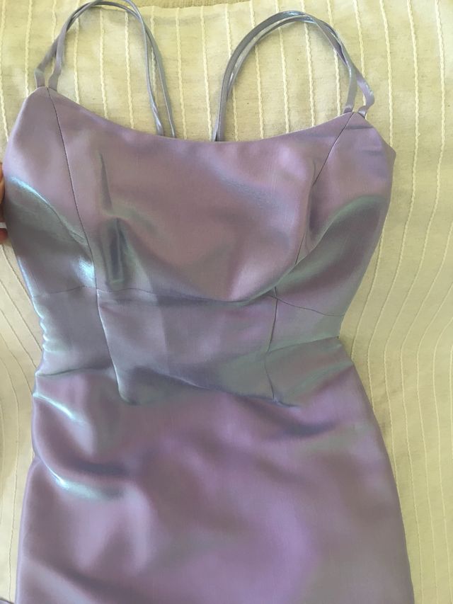 Vestido largo fiesta Lila talla S