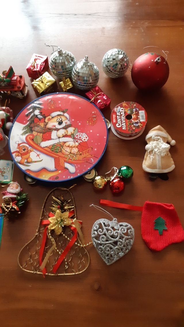 Adornos Navidad + 0rejeras.