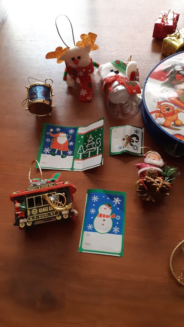 Adornos Navidad + 0rejeras.