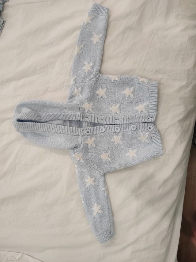 Chaqueta azul bebé talla 9-12 meses