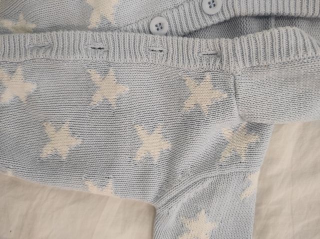 Chaqueta azul bebé talla 9-12 meses