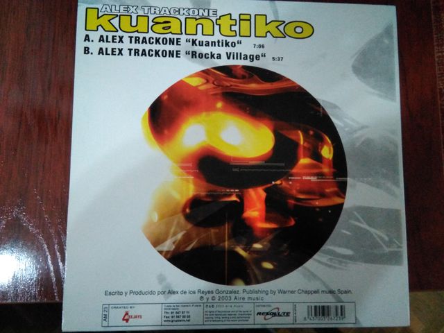 Pack 3 vinilos Techno. Alex Trackone, Kaysök, Bang