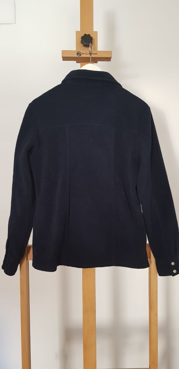 Camisa polar azul marino