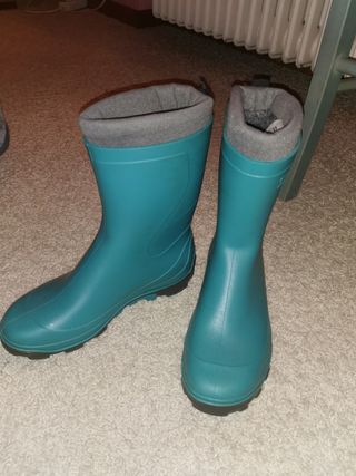 Botas De Agua Mujer | Katiuskas Botas Agua Caza Solognac Inverness 100  Impermeable - Karima Essa