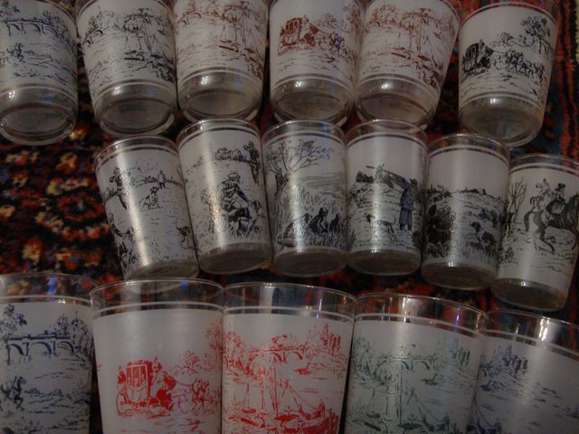 17 x VASOS ANTIGUOS VINTAGE