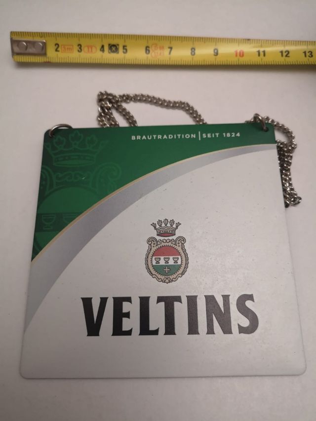 Placa cerveza " Veltins"