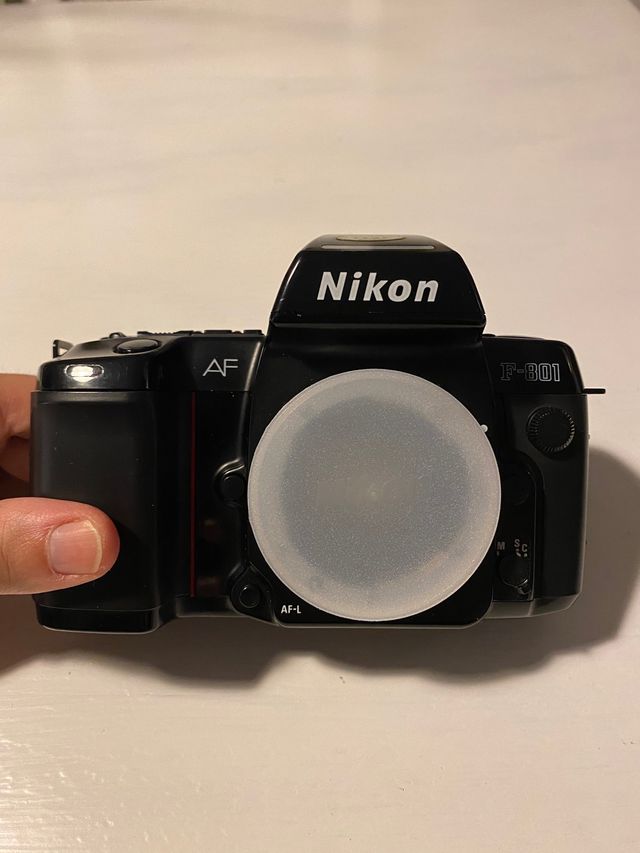 OFERTA!!! Cámara analógica nikon f801 