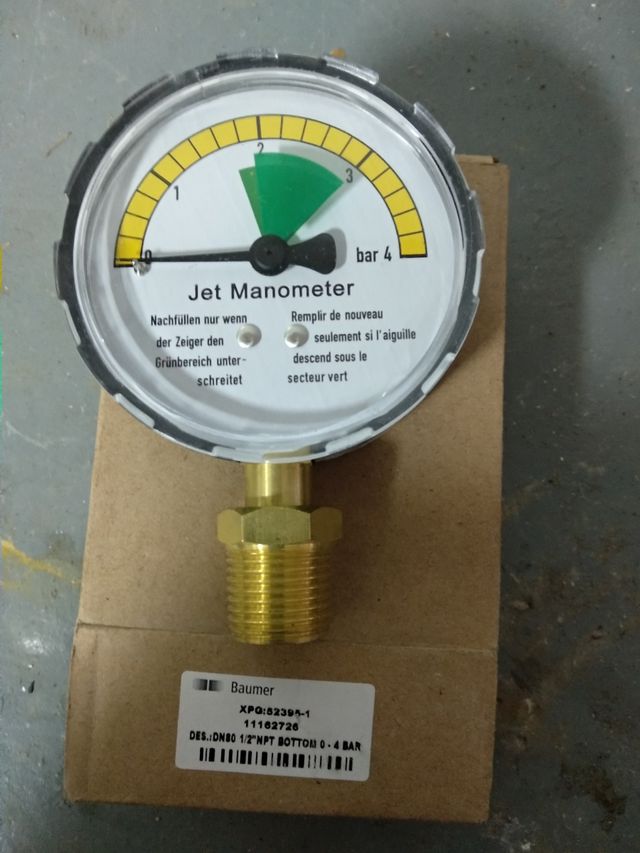 Manómetro de calefacción nuevo