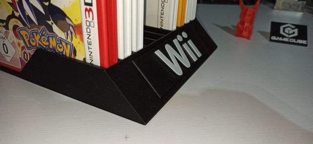 Organizador videojuegos Nintendo Wii