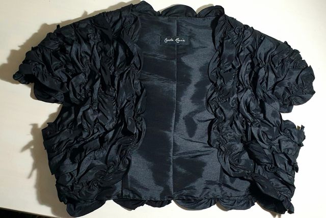 Chaquetita de fiesta negra mujer talla M