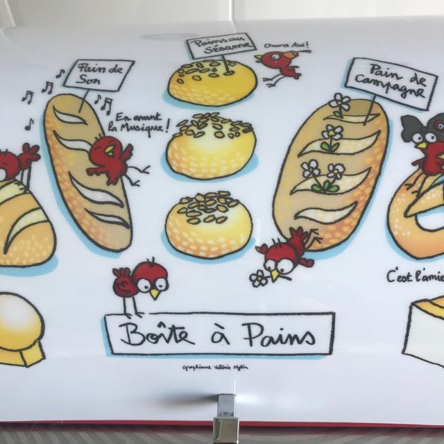 Panera caja guarda pan