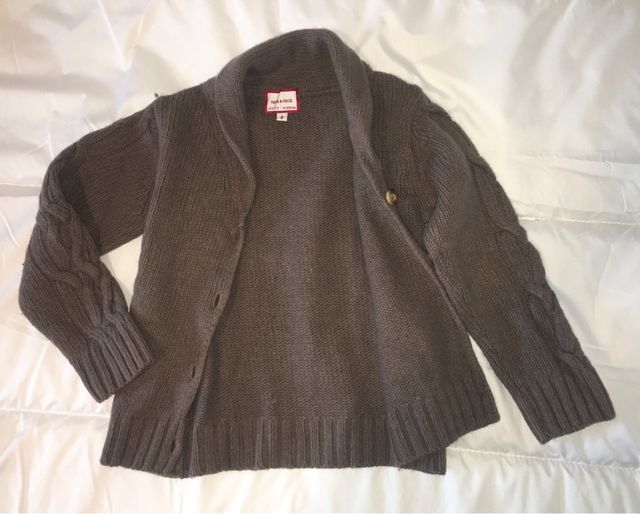 Chaqueta de lana marrón, Neck & Neck (4-5 años)