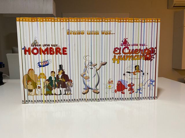 Colección ÉRASE UNA VEZ EL HOMBRE/ Y CUERPO HUMANO