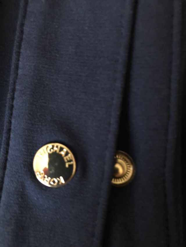 Blusa de punto Michael Kors azul klein