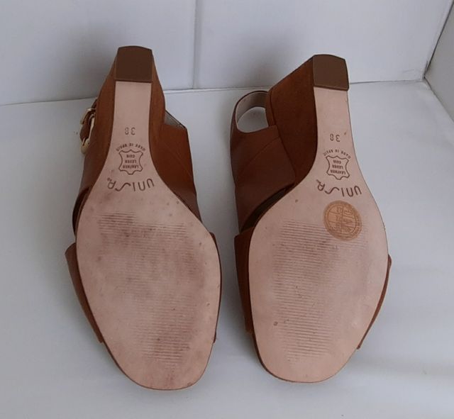 SANDALIAS UNISA MARRÓN TOFE