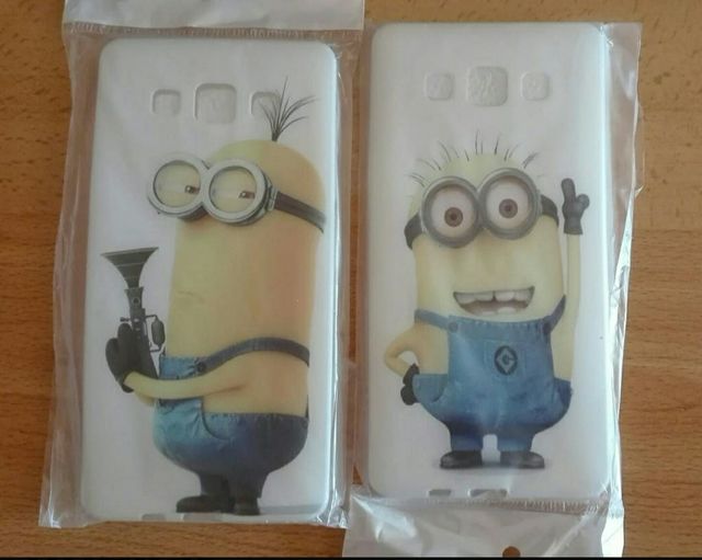 Funda de los Minions para Samsung A5 de silicona