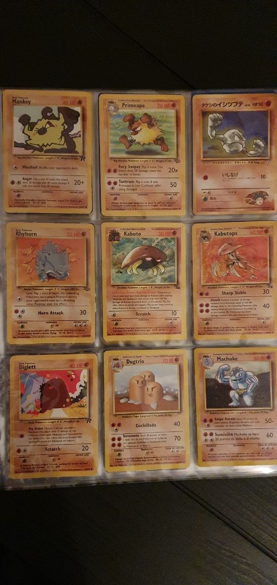 Cartas Pokemon