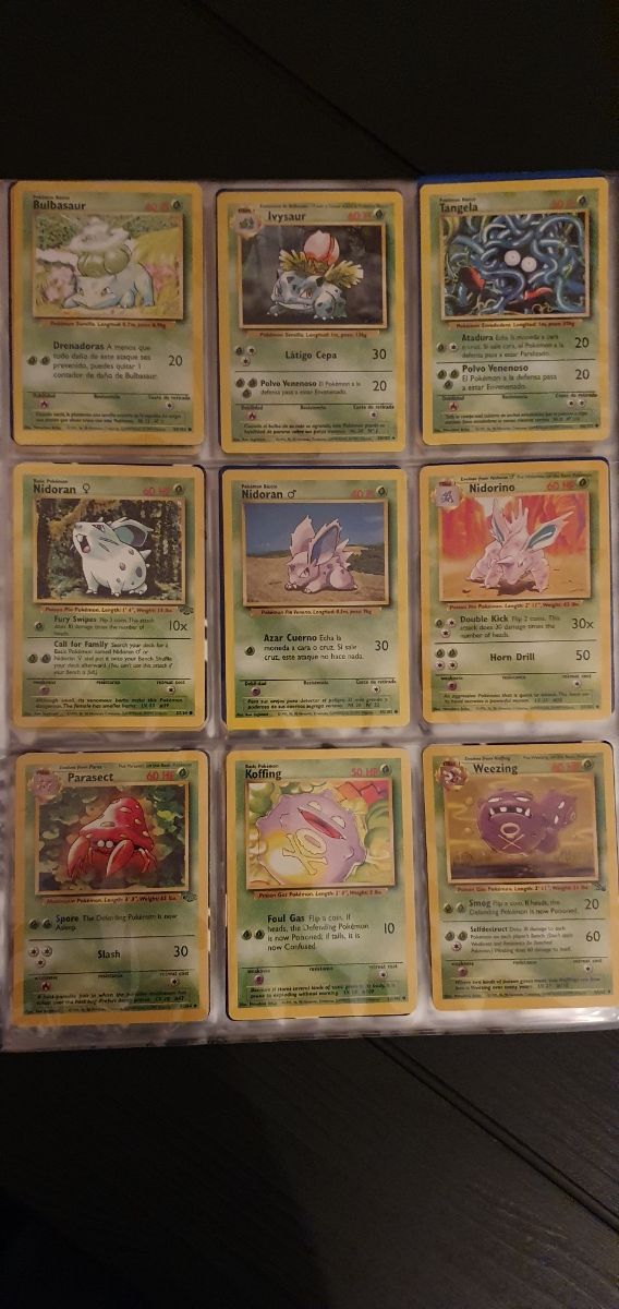Cartas Pokemon