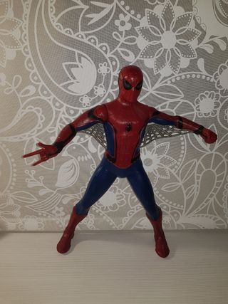 spiderman peluche interactivo